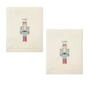 Avanti Nutcracker 2-pc. Hand Towel In Sand