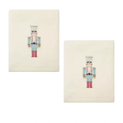 Avanti Nutcracker 2-pc. Hand Towel In Sand