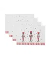 Avanti Nutcracker Candy Placemats, Set Of 4 In Multi