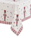 Avanti Nutcracker Candy Tablecloth, 60" X 84" In Multi