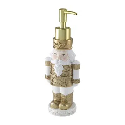 Avanti Nutcracker Gold Soap Dispenser In Yellow