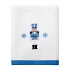 Avanti Nutcracker Trellis Hand Towel In White