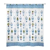 Avanti Nutcracker Trellis Shower Curtain In Blue