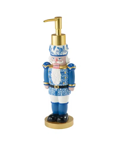 Avanti Nutcracker Trellis Soap/lotion Dispenser In Blue
