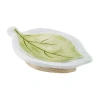 Avanti Ombre Leaves Soap Dish In Green