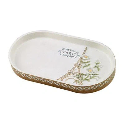 Avanti Paris Botanique Vanity Tray In White
