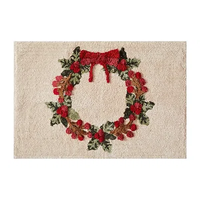 Avanti Patchwork Plaid Bath Rug In Brown