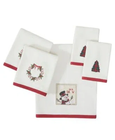 Avanti Patchwork Plaid Cotton Towel Sets In Multi