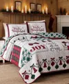 Avanti Patchwork Plaid Reversible 3-pc. Quilt Set, Full/queen In Multi