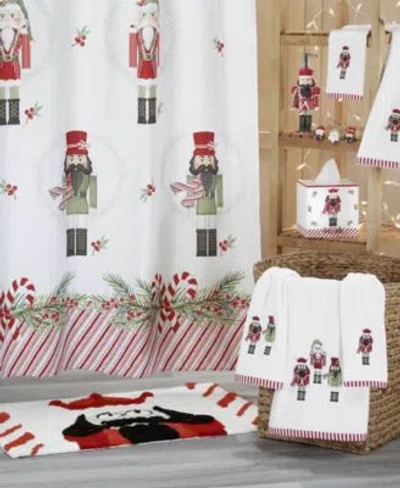 Avanti Peppermint Nutcracker Bath Collection In Multi