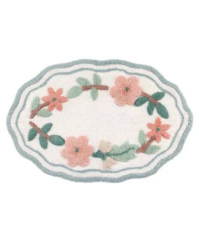 Avanti Pretty Birds Bath Rug, 20" X 30" In Clear