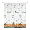 Avanti Pumpkin Patch Shower Curtain In White