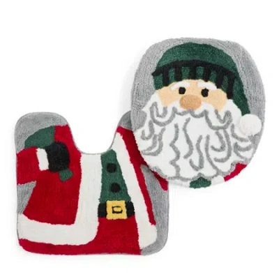 Avanti Santa 2-pc. Bath Rug In Gray