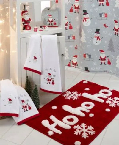 Avanti Santas Bag Bath Accessories In Red