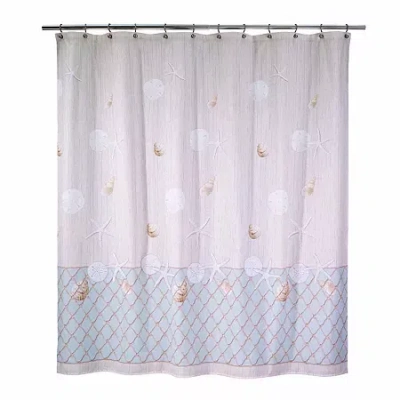 Avanti Seaglass Shower Curtain In Multi
