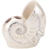Avanti Sequin Shell Toothbrush Holder In White