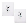 Avanti Snowman 2-pc. Hand Towel In White