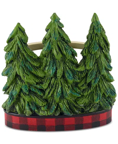 Avanti Snowman Gathering Holiday Resin Toothbrush Holder In Multi