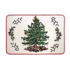Avanti Spode Christmas Tree Bath Rug In Multi