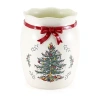 Avanti Spode Christmas Tree Trash Can In Red