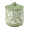 Avanti Stratford Hand Painted Bathroom Canister In Green