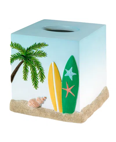 Avanti Surf Time Tissue Box Cover Bedding In Multicolor