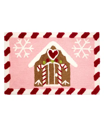 Avanti Sweet House Bath Rug, 20" X 32" In Pink