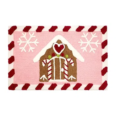 Avanti Sweet House Bath Rug In Pink