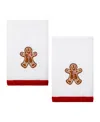 Avanti Sweet Treat Cotton Fingertip Towel, 18" X 11" In White
