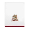 Avanti Sweet Treat Embellished Holiday Bath Towel In White
