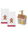 Avanti Sweet Treat Resin Lotion And Pump 2-pc. Cotton Fingertip Towel Set In White