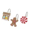 Avanti Sweet Treat Resin Shower Hook Set In Multi Color