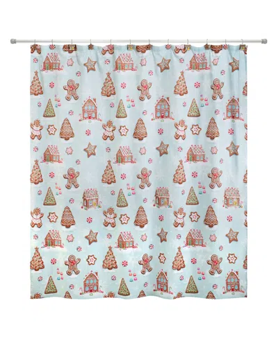 Avanti Sweet Treat Shower Curtain, 72" X 72" In Multi Color