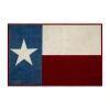 Avanti Texas Flag Bath Rug In Red