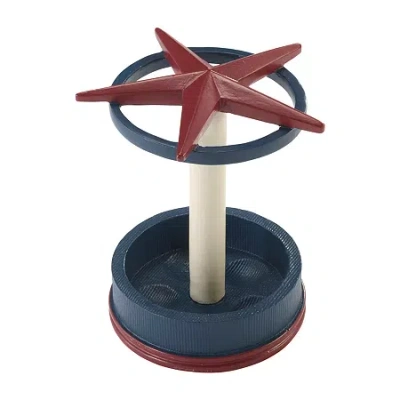 Avanti Texas Flag Toothbrush Holder In Red