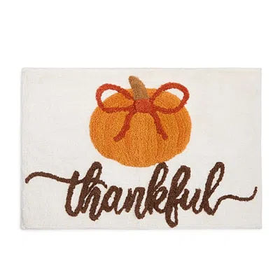 Avanti Thankful Bath Rug In White