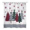 Avanti Tis The Season Shower Curtain In Sand