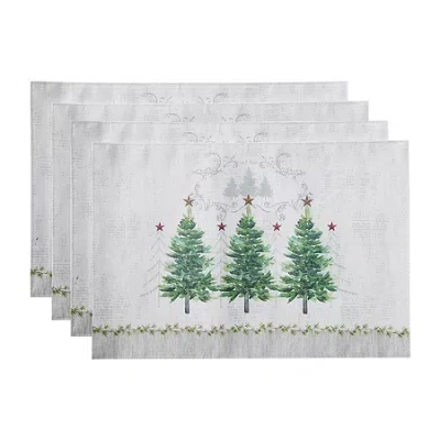 Avanti Trees 4-pc. Placemat In Green