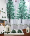 Avanti Trees Decorative Embroidered Bath Collection In Green