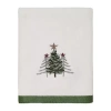 Avanti Trees Hand Towel In White