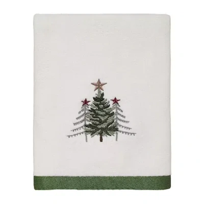 Avanti Trees Hand Towel In White
