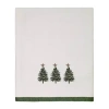 Avanti Trees Holiday Bath Towel In White