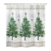 Avanti Trees Shower Curtain In Multi
