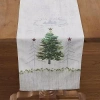 Avanti Trees Table Runner In Green
