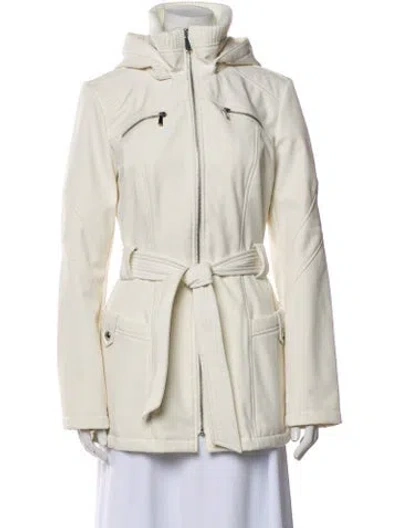 Pre-owned Avanti Trench Coat In Neutral
