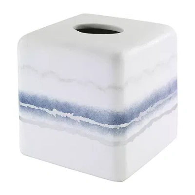 Avanti Vapor Tissue Box Cover In Blue