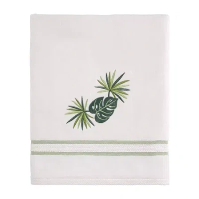 Avanti Viva Palm Bath Towel In White