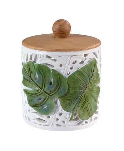 Avanti Viva Palm Covered Jar Bedding In Green