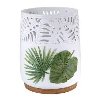 Avanti Viva Palm Trash Can In Green