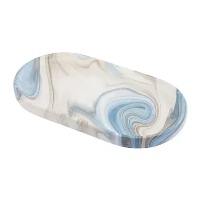 Avanti Waves Vanity Tray In Blue